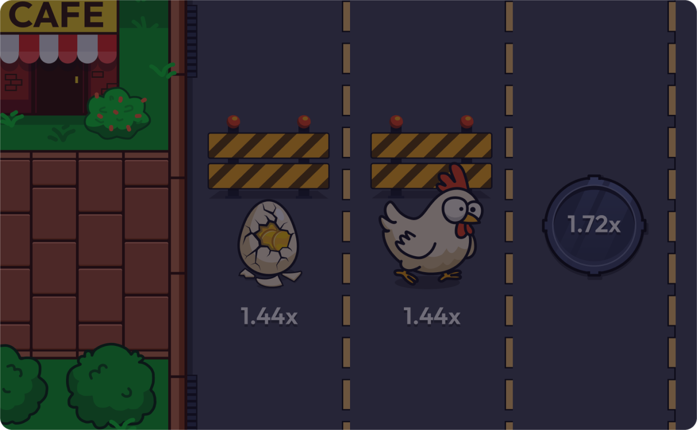 chicken cross